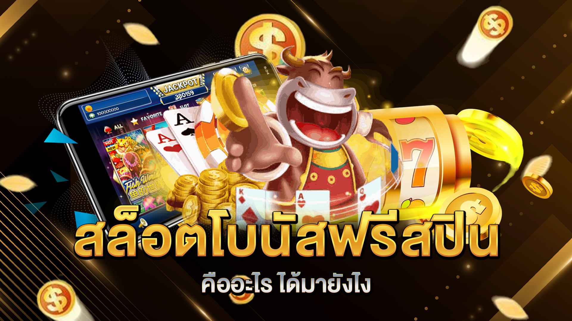 สล็อตโบนัสฟรีสปินคืออะไร-ได้มายังไง